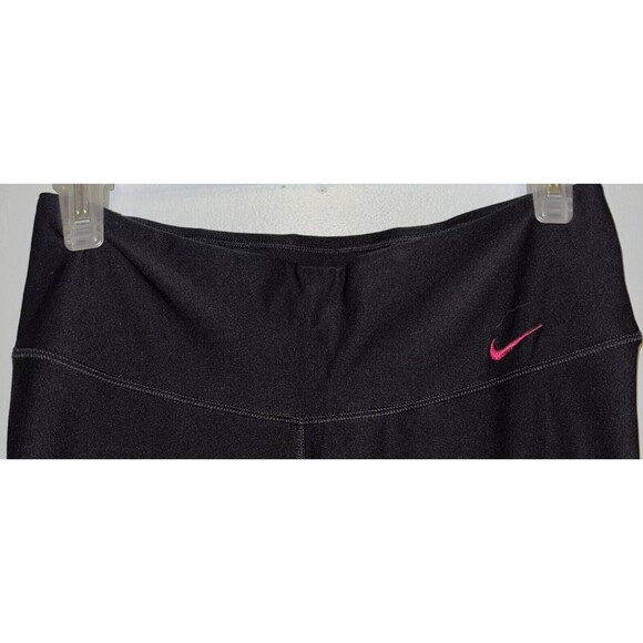 NIKE  Dri Fit Womens Wide Leg Running Training /workout Black Pants . Size Small - Picture 4 of 7